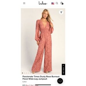 Lulu’s Bridesmaid Jumpsuit
